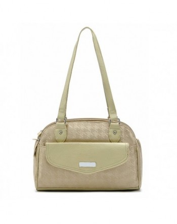 Shoulder FanCarry Hounds tooth Top Handle Handbag
