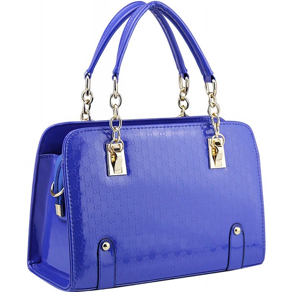 blue handbags