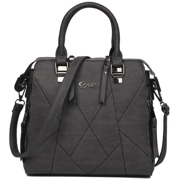 ZMQN Shoulder Leather Handbags Spliced ZMQN Shoulder Leather Handbags Spliced