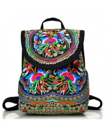 Goodhan Vintage Embroidery Backpack Shoulder