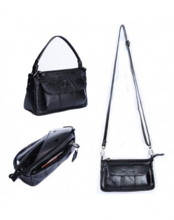 Gottowin Leather Crossbody Shoulder Handbag