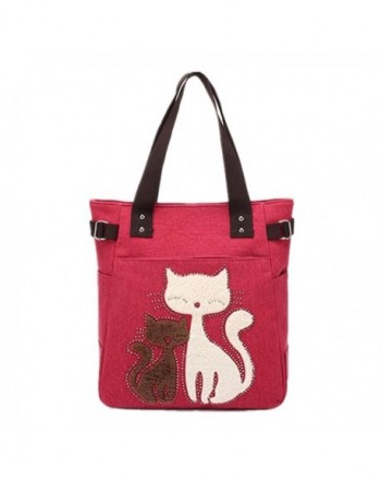 YZSKY Women Canvas Handbag Cartoon