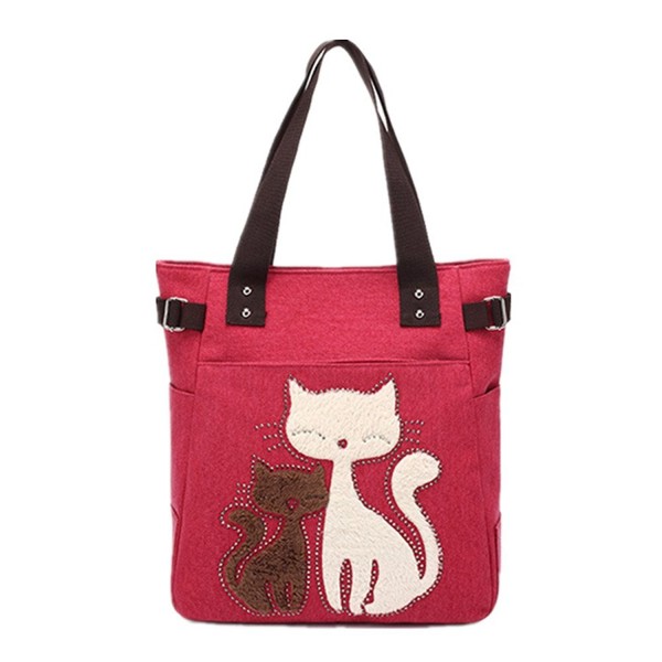 YZSKY Women Canvas Handbag Cartoon