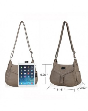 Women Classic Cross-Body Bag - Taupe+ - C012NU60R4D