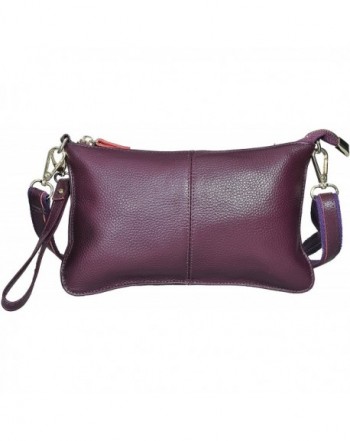 Beurlike Wristlet Genuine Crossbody Smartphone