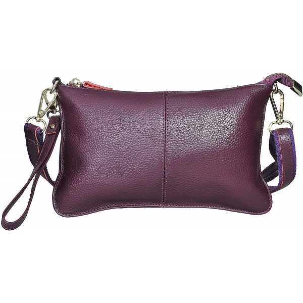 Beurlike Wristlet Genuine Crossbody Smartphone