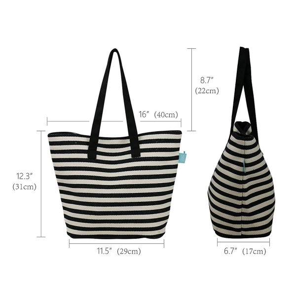 Women's Ladies Canvas Shoulder Tote Handbag Travel Handbags for Shopper ...