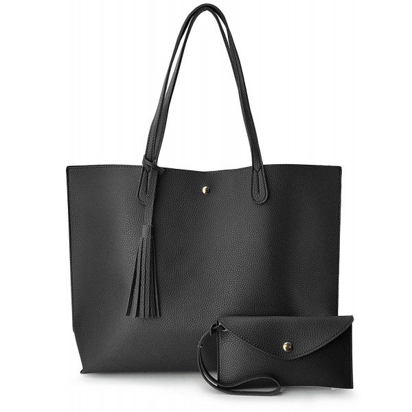 Minimalist Pebbled Leather Shoulder Handbag