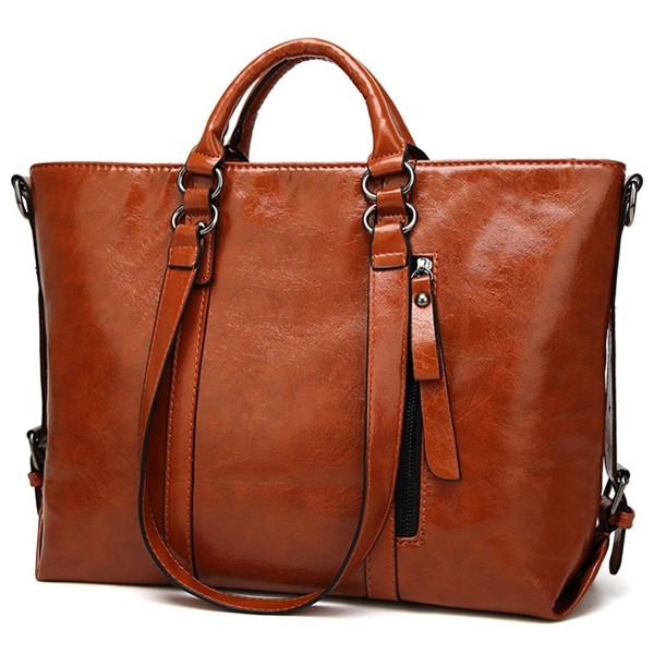 Womens Leather Fashion Handbags Shoulder