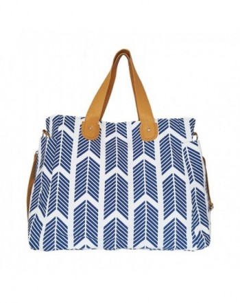 Blue Arrows Weekender Tote Bag