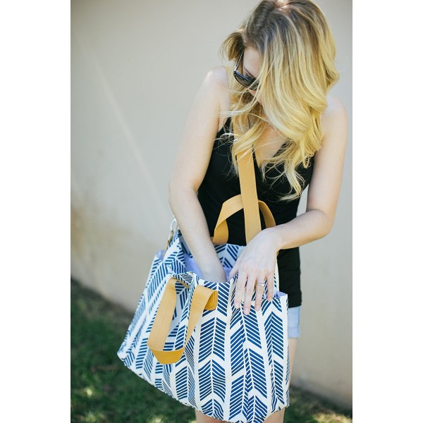 white elm diaper bag