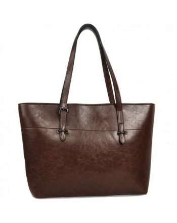 Leather Handbags Capacity Shoulder YAAMUU