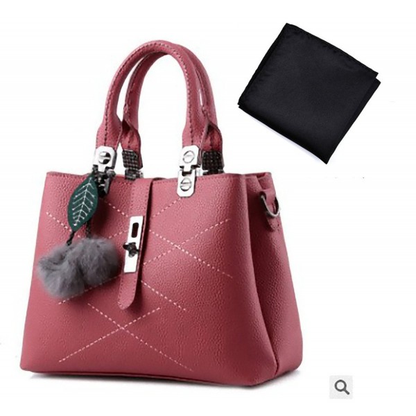 Womens Handbags Purse Tote Shoulder Bag - Russet - CZ18985H7S5