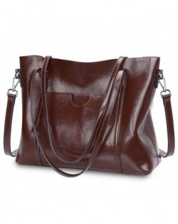 S ZONE Genuine Leather Shoulder Capacity