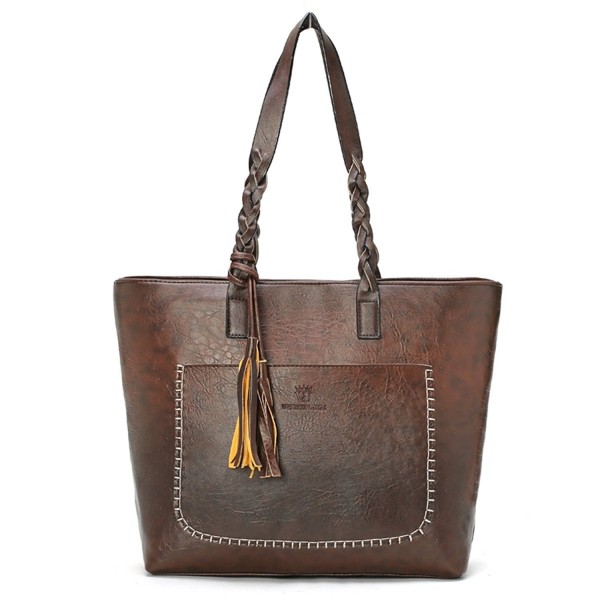 OURBAG Vintage Leather Shoulder Capacity