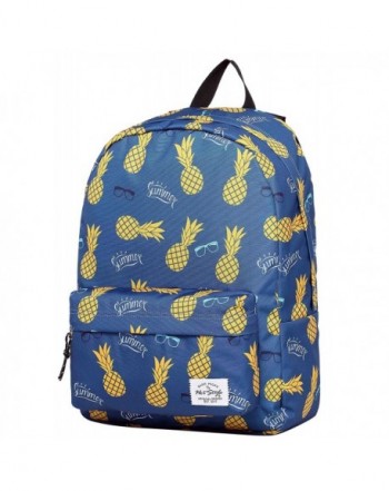 SIMPLAY Classic Backpack Bookbag Pineapple