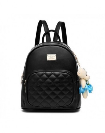 Fashion Leather Laides Shopping Backpack