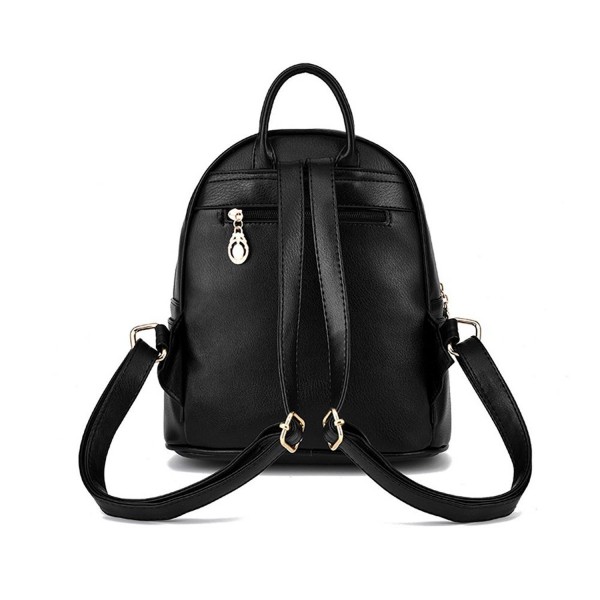 Women Cute Leather Laides Shopping Casual Backpack Travle Backpack for ...