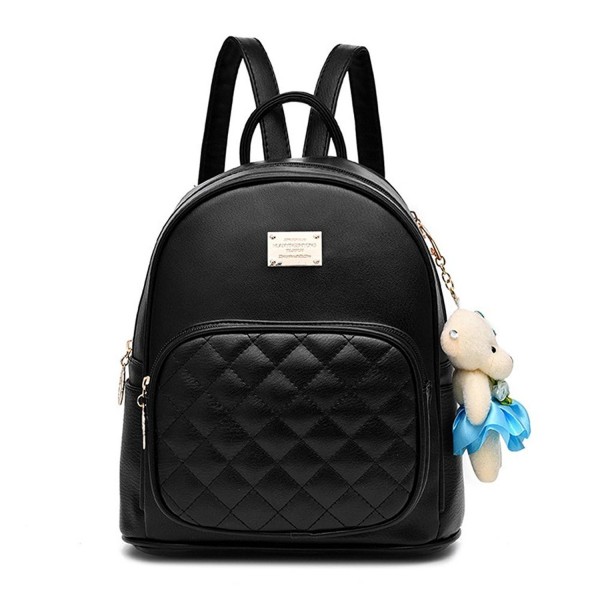 Fashion Leather Laides Shopping Backpack