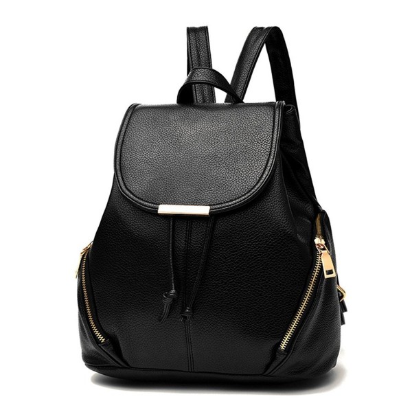 Juilletru Leather Backpacks Bookbags School