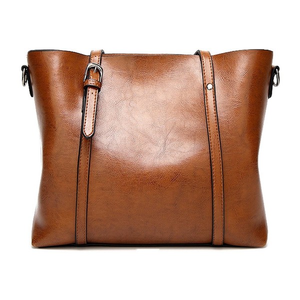 Leather Women Top Handle Satchel Handbags Shoulder Bag Shopping ...
