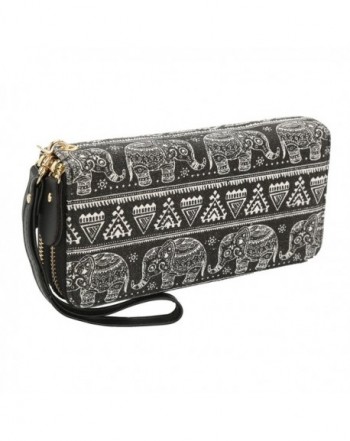 Bohemian Wallet Elephant Pattern Handbag