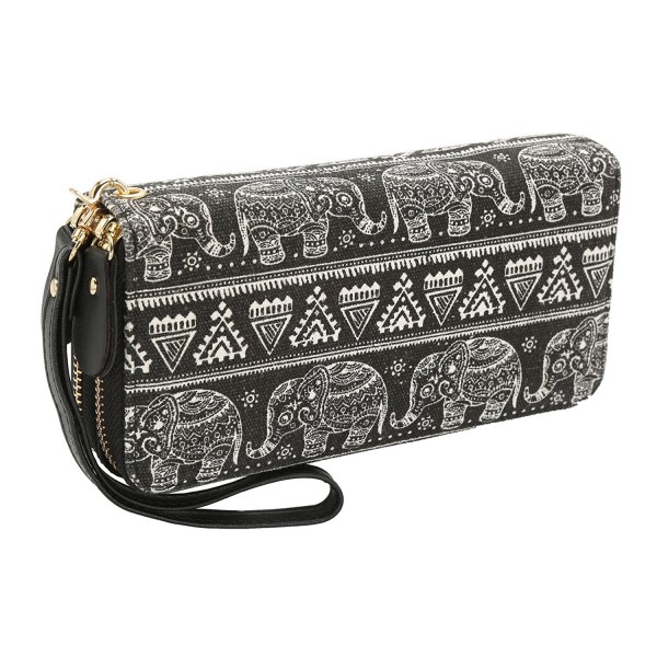 Bohemian Wallet Elephant Pattern Handbag