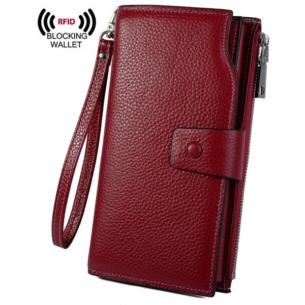 YALUXE Blocking Capacity Organizer Wristlet