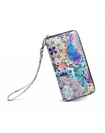 LIKEWE Polyester Wallet Around DL Flower