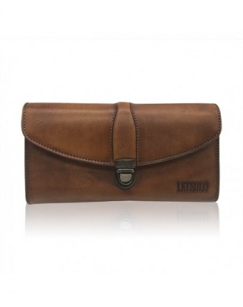 Capacity Handmade Genuine Leather 923Brown