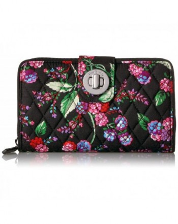 Vera Bradley Rfid Turnlock Wallet