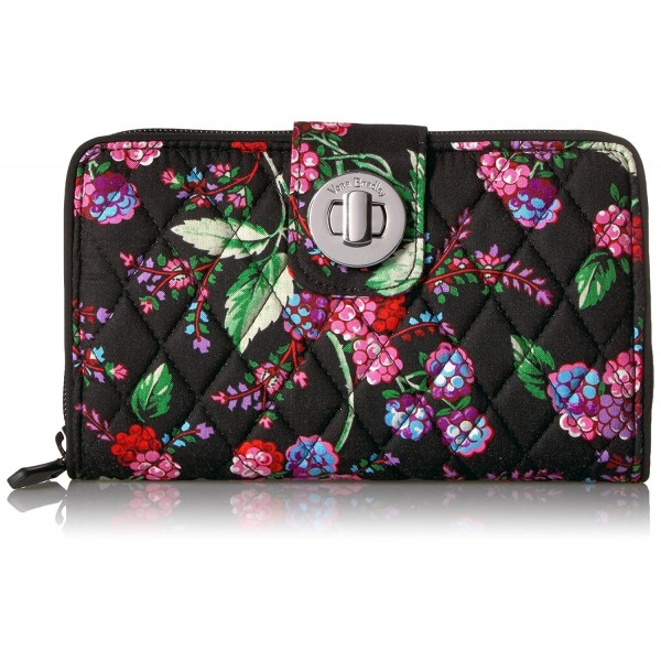 Vera Bradley Rfid Turnlock Wallet