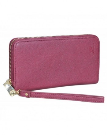 Womens Leather Wallet Clutch Wallets