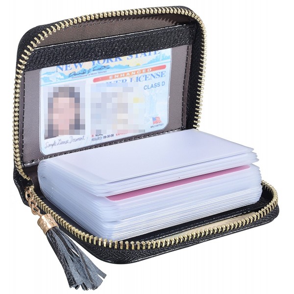 Easyoulife Credit Holder Leather Blocking