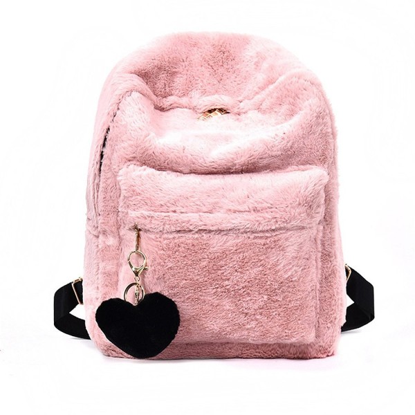 YSMYWM Backpack Shoulder Fluffy Pendant