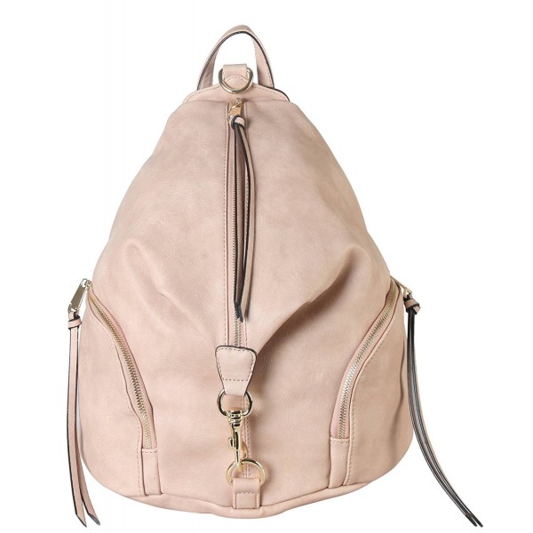 Diophy Leather Fashion Backpack AB 052
