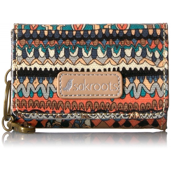 Sakroots Artist Circle Flap Keychain