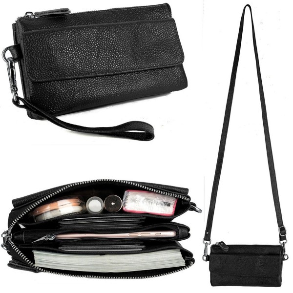 YALUXE Smartphone Wristlet Crossbody Blocking