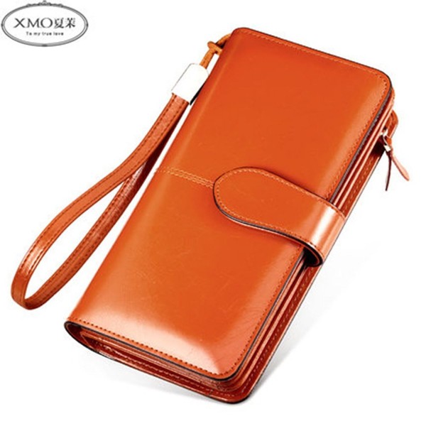 Wallet Leather Clutch Credit Handbag