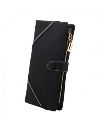 FUNOC Fashion Leather Wallet Handbag