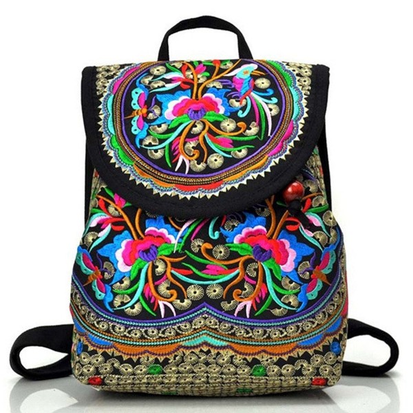 Goodhan Vintage Embroidery Backpack Shoulder