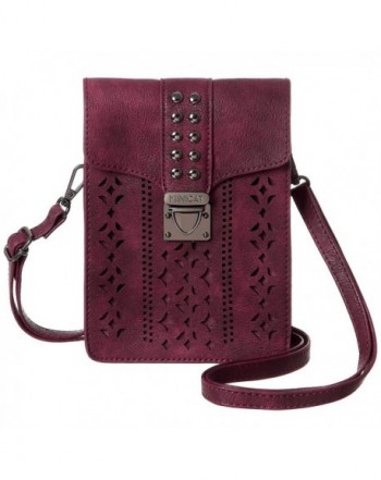 MINICAT Hollow Texture Crossbody Red Wider