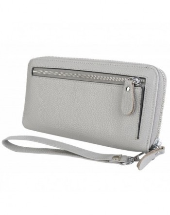 YALUXE Leather Security Wristlet Passport