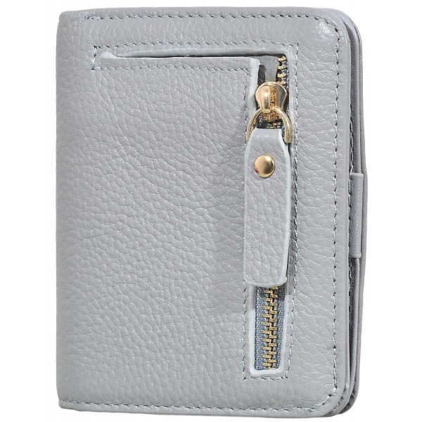 Easyoulife Womens Compact Genuine Leather