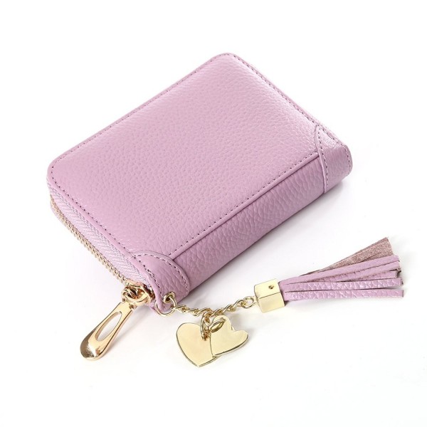 Wallet ID Holder for Teens with 2 ID Window Zipper ID Card Case for ...