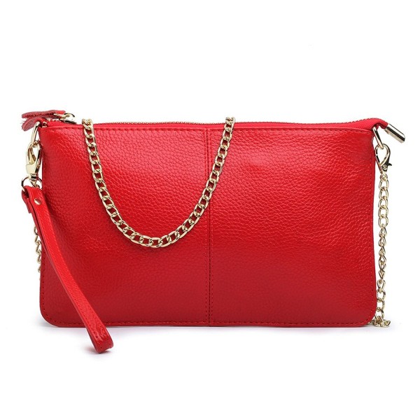 Leather Clutch Handbag Crossbody Wallets