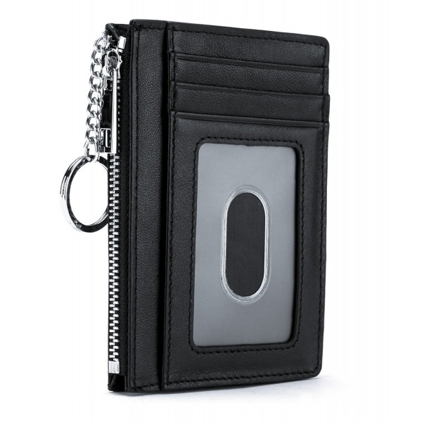 Genuine Leather Credit Holder Blocking