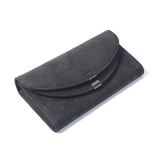 JUMENG Wallet Leather Trifold Holders