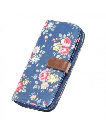 Capacity Around Floral Canvas Organizer