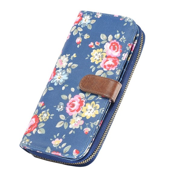 Capacity Around Floral Canvas Organizer